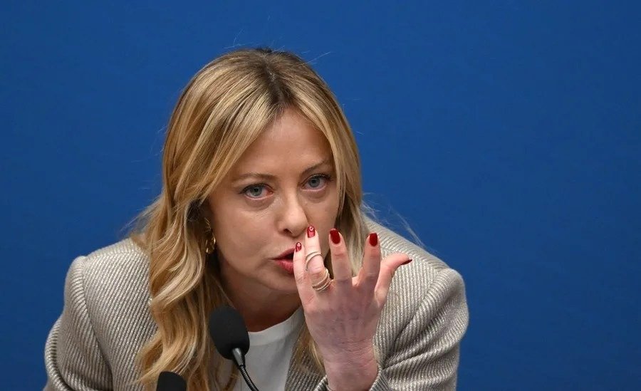 La primera ministra italiana, Giorgia Meloni, en una imagen de archivo. EFE/ETTORE FERRARI